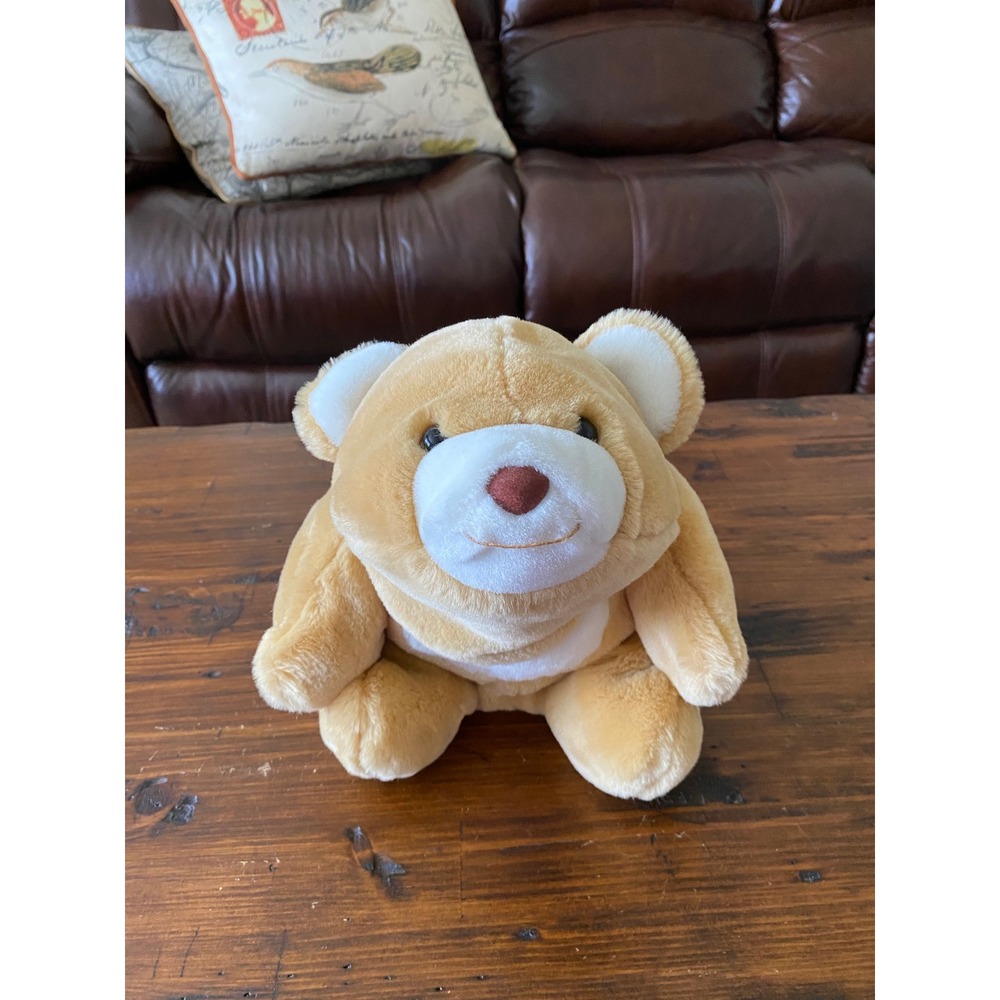 Vintage Gund Snuffles Butterscotch Bear 1980 Plush Stuffed Animal 9"